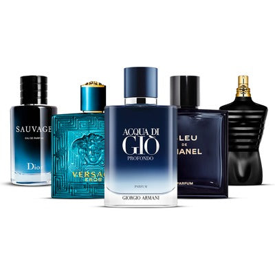 Combination of 5 men's perfumes– Grand Sélection [100 ml each]